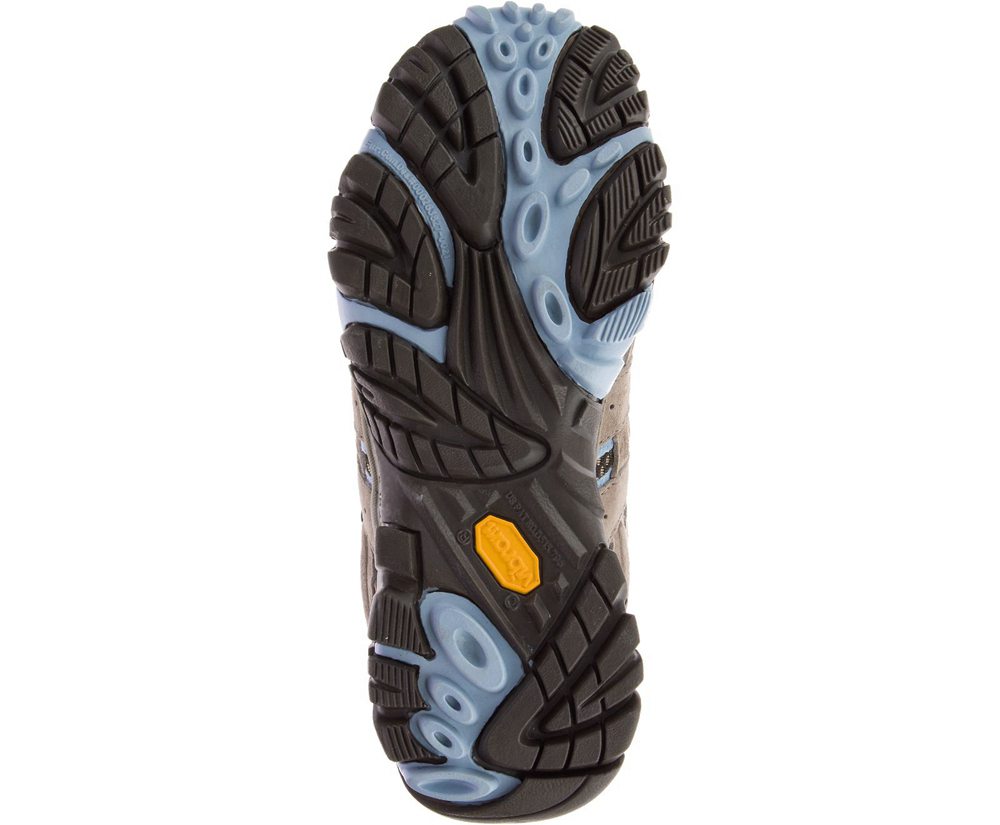 Merrell Hiking Shoes Grey - Moab 2 Waterproof - Womens 23QRICHJD